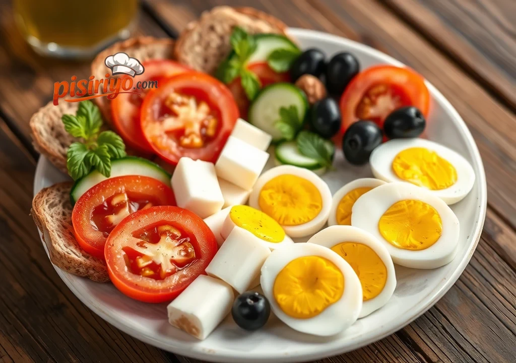 10 Dakikada Hazır Kahvaltı Tabağı