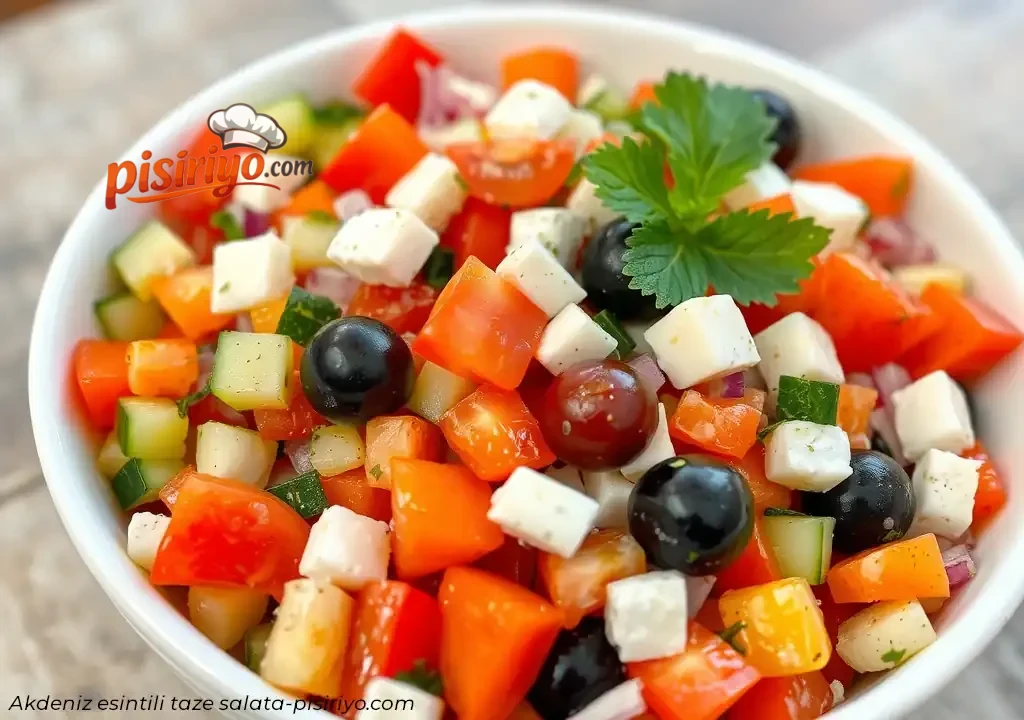Akdeniz Esintili Taze Salata