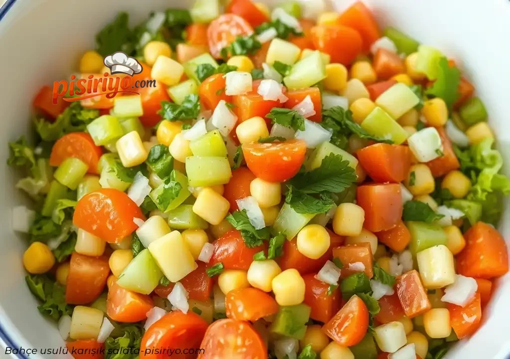 Bahçe Usulü Karışık Salata