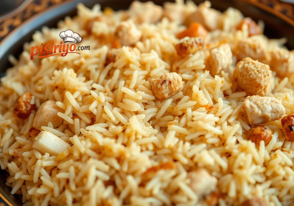 Lokanta Usulü Tavuklu Pilav (Basmati Pirinçle)