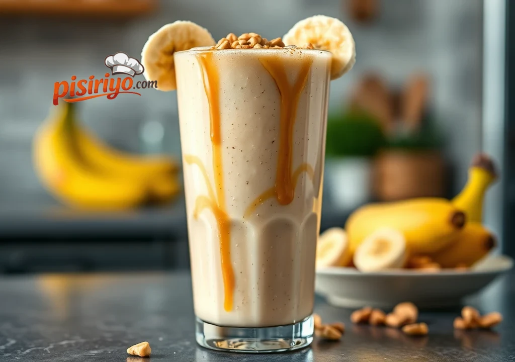 Muzlu Fıstık Bombası (Smoothie)