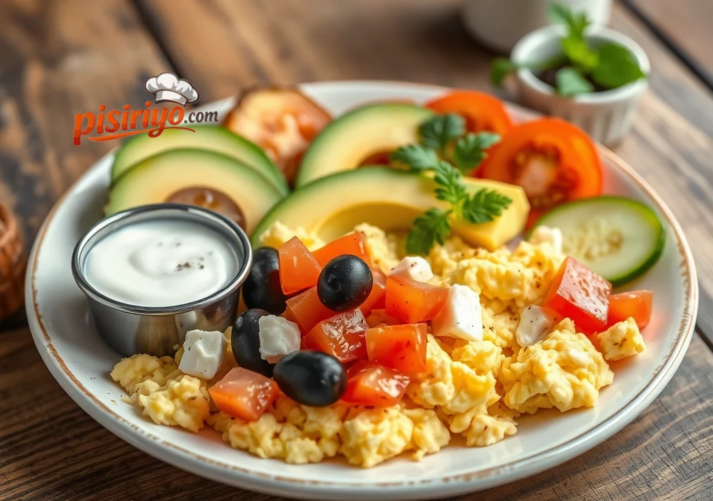 Protein Bombası Kahvaltı Tabağı