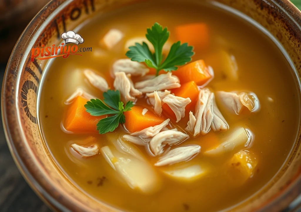 Zencefilli Tavuk Çorbası